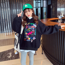 Girl Gush Clothing Autumn Winter Great Childrens Net Red Girl Clothing 2022 New Tide Ocean Korean Version Thickened