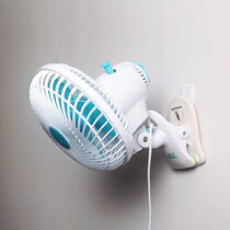 Electric fan sleeping room hanging on the wall The small plug-in electric clamp fan sleeping room with clip-type large number with clip