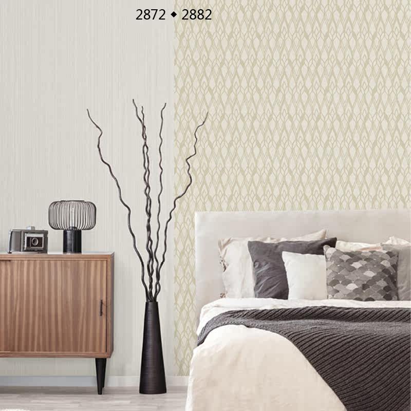 South Korean AV waterproof washable wallpaper gold mesh minimalist low light extravagant living-room bedroom background wall