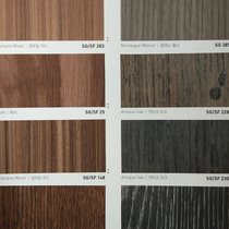 South Korean Samsung emulation oak cherry pine wood grain wallpaper wallpaper film Boeing softsheet modern Nordic minimalist back glue