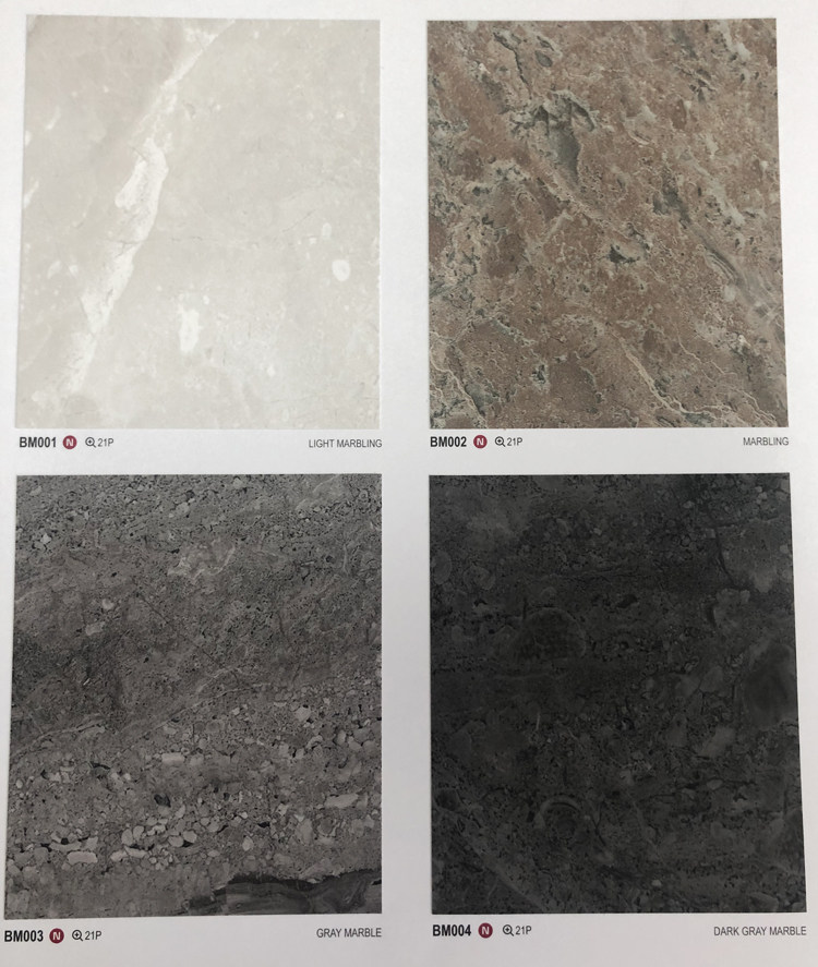 South Korea LG Imitation Marble Veins Cement Creamy Lacquered Textured Boeing Soft Film Wall Furniture Renovation Modern Minima