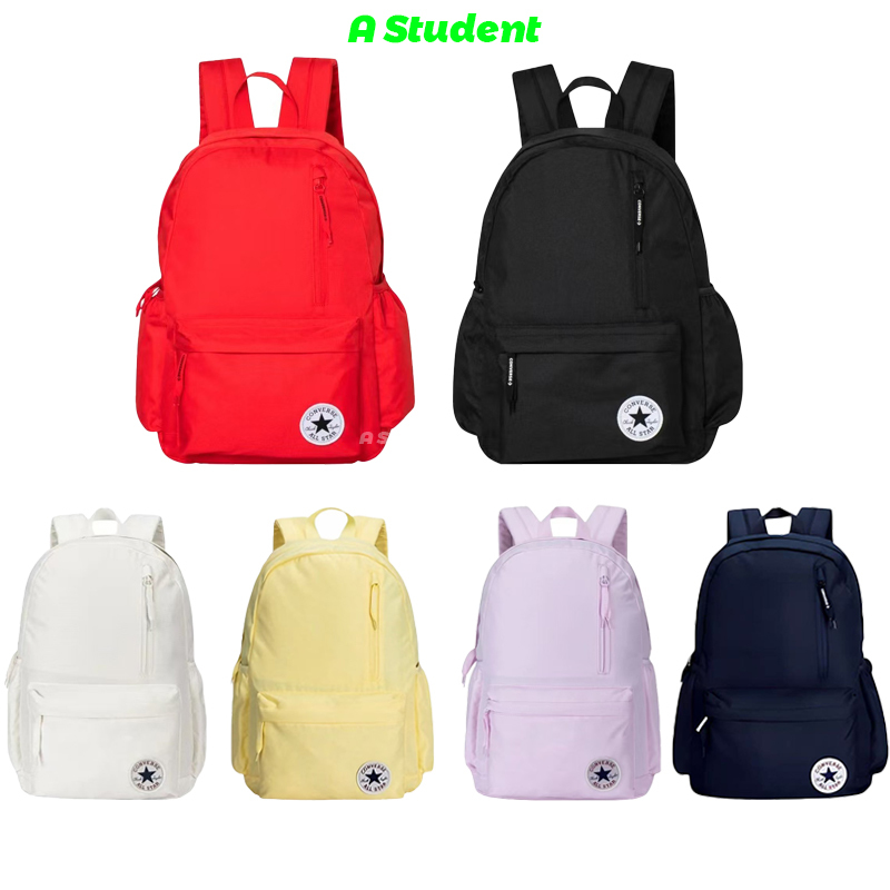 Converse Large Children's Medium-Sized Classic Embroidered School Backpack for Boys and Girls Can-Bk-5500