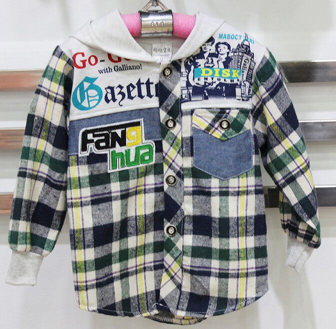 Chemise garcon à manche longue - Ref 2077670 Image 9