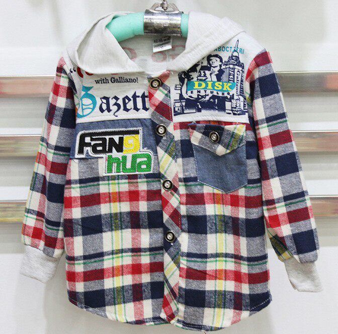 Chemise garcon à manche longue - Ref 2077670 Image 5