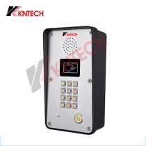 Kunlun wall-mounted voice access control Intercom telephone remote password door card open door waterproof riot phone manufacturers