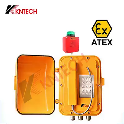 Chemical factory ammunition depot explosion-proof waterproof security anti-noise industrial telephone gas station IP network explosion-proof telephone