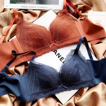 Repurchase 5-color sweet lace cave Cup thin sexy underwear small chest no steel ring gather bra niche