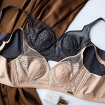 Crystal cup ultra-thin No-scar lingerie 90ab Sexy lace Breasted Rabbit Ears Breathable Poly-Breast Adjusted Type