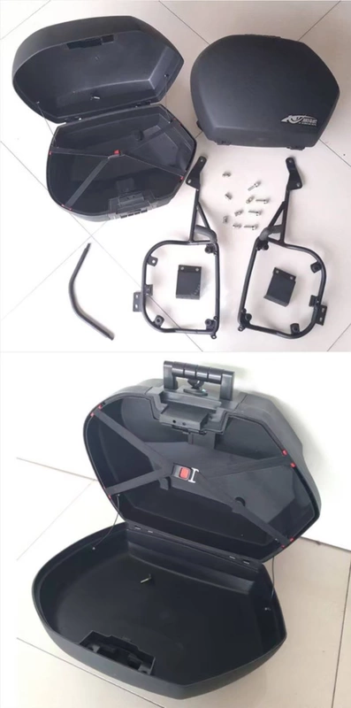 Hộp phụ xe máy cho Wuyang Honda CB190R Hộp đựng đầu máy cơ động Hộp phụ hộp lưu trữ chính hãng - Xe gắn máy phía sau hộp