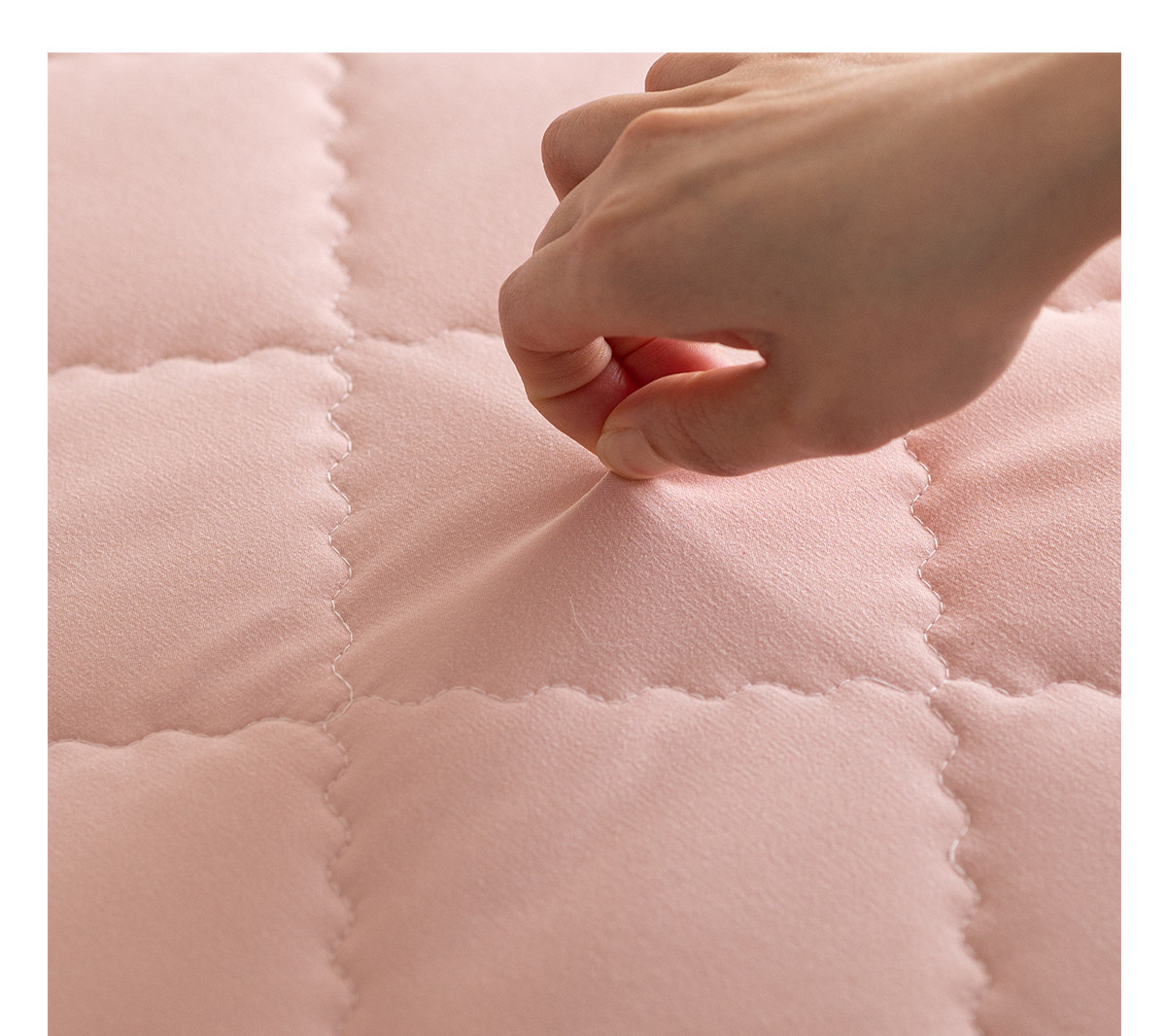 Простая натяжная простыня с хлопковым наполнителем водонепроницаемая защитная накидка с полным покрытием пылезащитный нескользящий мягкий чехол для двуспальной кровати