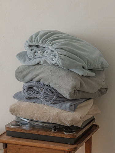 Удерживающая тепло флисовая зимняя простыня на флисовой подкладке, коралловое покрывало, нескользящий защитный чехол, увеличенная толщина