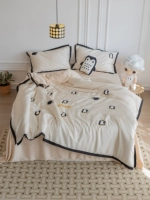 60 支天丝（毛巾绣企鹅）送抱枕