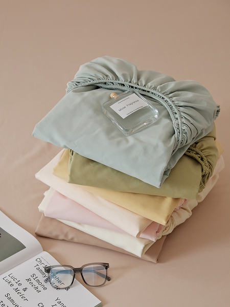 Simmons Fall and Winter 100S Cotton Simple Warm Fitted Sheet