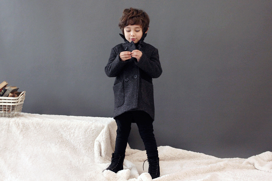 Manteau pour garcon en laine - Ref 2161381 Image 31