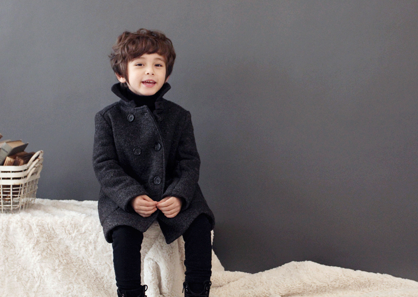 Manteau pour garcon en laine - Ref 2161381 Image 28