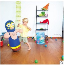  Inflatable childrens tumbler toy Childrens key body boxing column tumbler sandbag toy