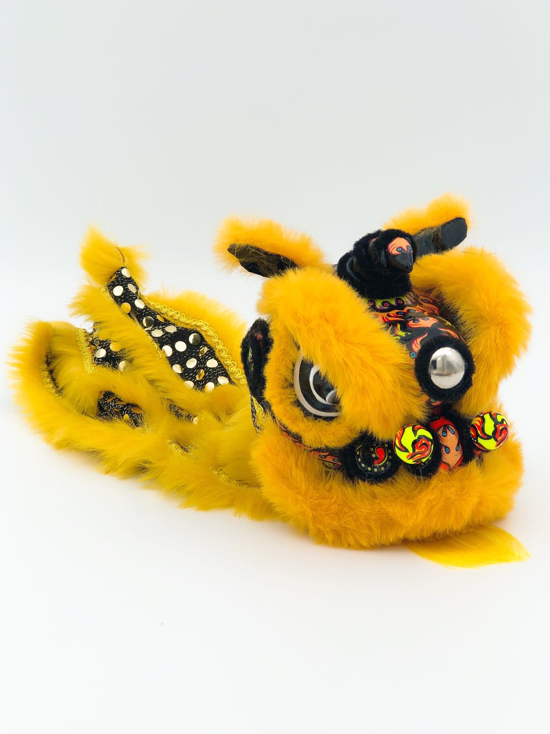 Super value popular Chinese style Foshan traditional miniature decoration lion head decoration lion dance puppet lion dance gift jewelry