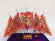 Super Value Popular Mini Lion Dance Flag Miniature Flag Decoration Triangular Flag Lion Head Ornament Lion Dance Gift Accessory