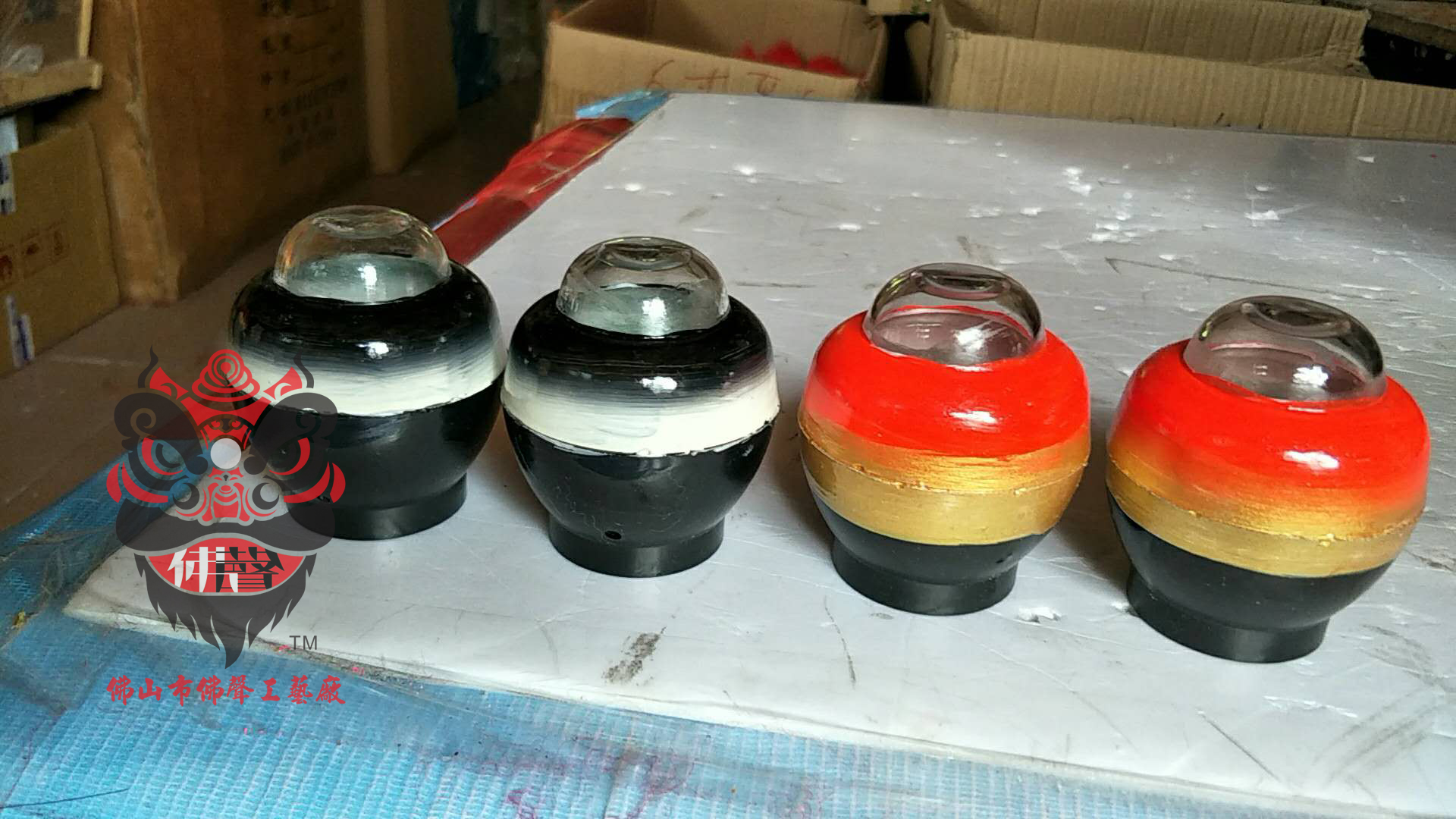 Super Value Popularity Big Lion Head Accessories Dance Lion Eyed Pearl South Lion Eyes Performance Supplies Dragon Lion Awakening Lion Drum