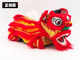 Great Value Popular Chinese Style Lion Dance Tissue Cover Car Ornaments Lion Head Home Furnishings Foshan Lion Dance Intangible Cultural Heritage Gifts