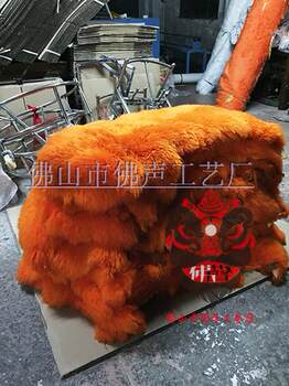 Promotional Australian Wool Sheepskin Lion Head Lion Hair Southern Lion Costume Lion Pants Australian Wool Southern Lion Performance Accessories Shoes