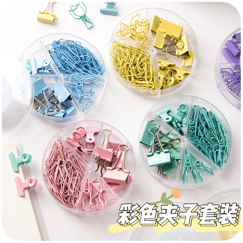 Long tail clip Epipen small clip File dovetail clip Ticket clip Fixed finishing Office binding artifact Test paper stationery