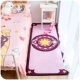 Sailor Moon Cardcaptor Sakura bố trí ròng thảm đỏ phòng ngủ của căn phòng chụp ảnh cục Sen ins công chúa cô gái tim - Thảm