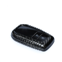 For Toyota 86 Prado Crown Ralink Elfa ALPHARD Corolla Carbon Fiber Key Shell
