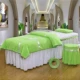 Bow Shuangpin rắn khăn trải giường bông chăm sóc sắc đẹp dầu gội đầu massage gia đình bốn được gửi đến lõi có thể được tùy chỉnh - Trang bị tấm