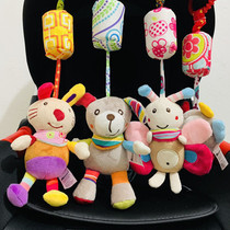 2 baby stroller pendants wind chime 0 year old baby rattle hanging bedside bell newborn plush toy