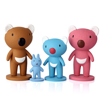 Blue little koala ornament Penelope Beibei life diary plush toy doll childrens birthday gift