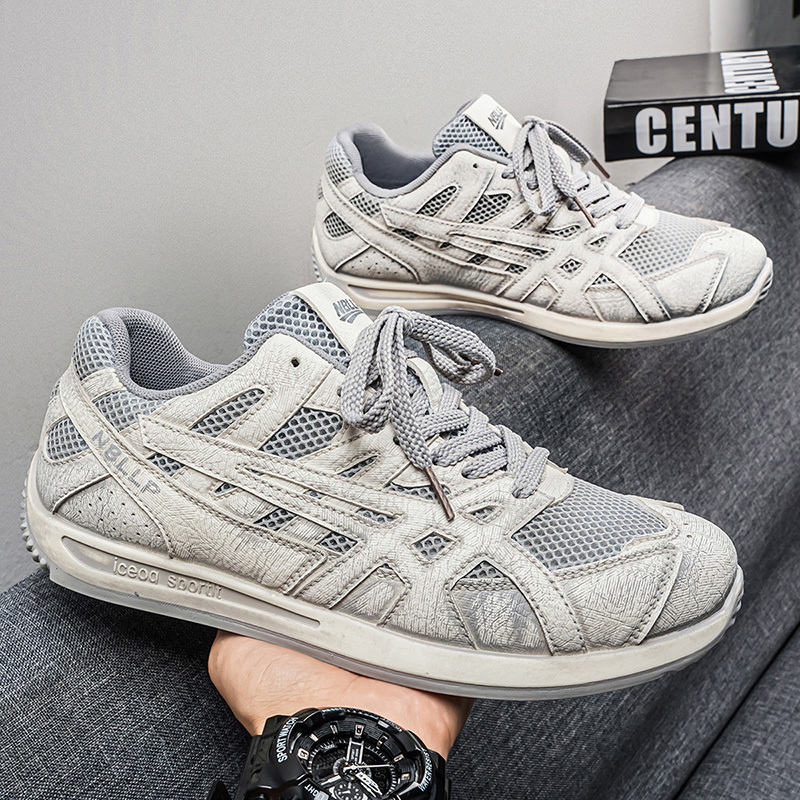 Official Genuine Sports Shoes for Men 2026 New Summer Breathable Mesh Shoes Casual Running Shoes Soft Sole Forrest Gump Trendy Shoes