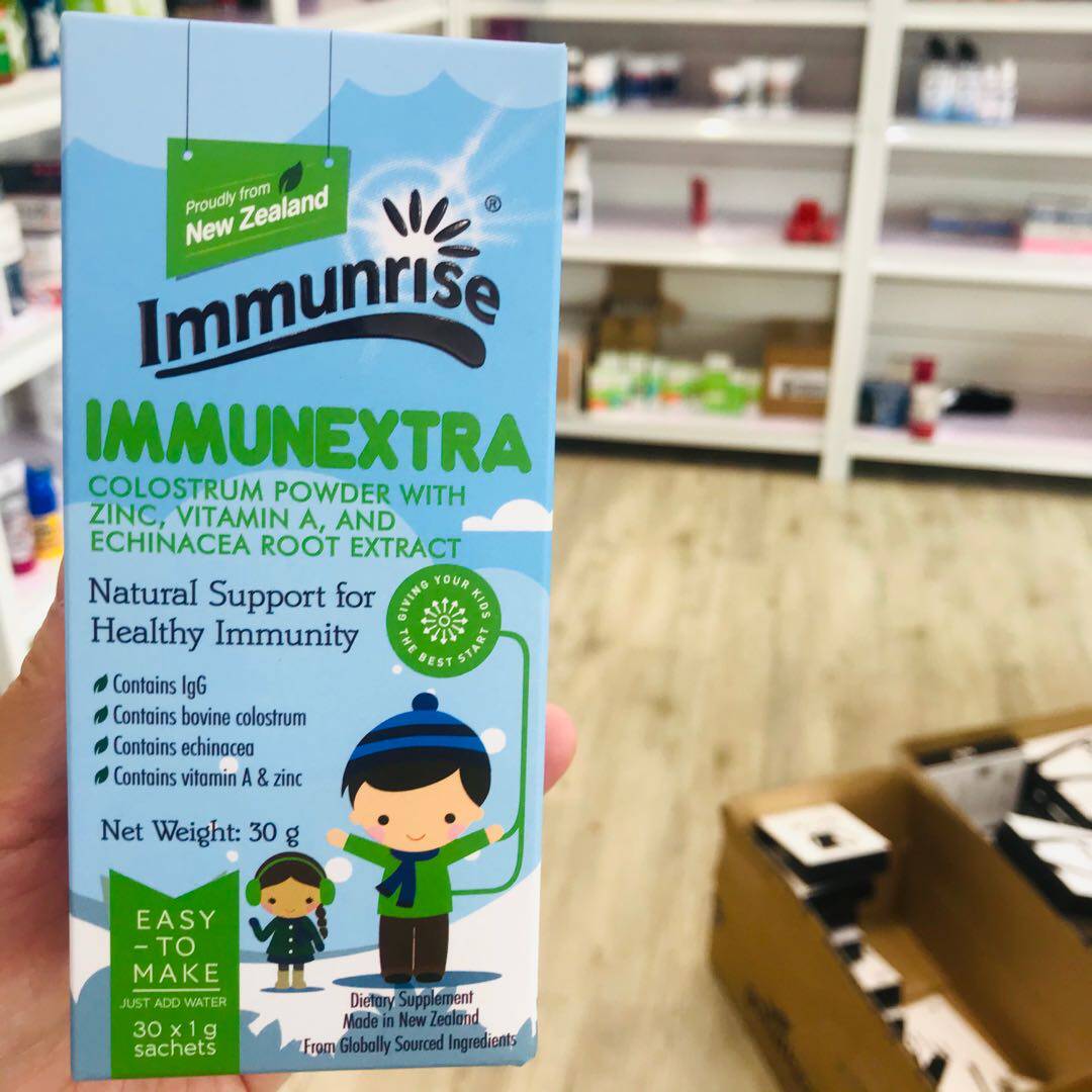 Infant and child immunrise, New Zealand, immunrise, immune agent multivitamin 30 pack