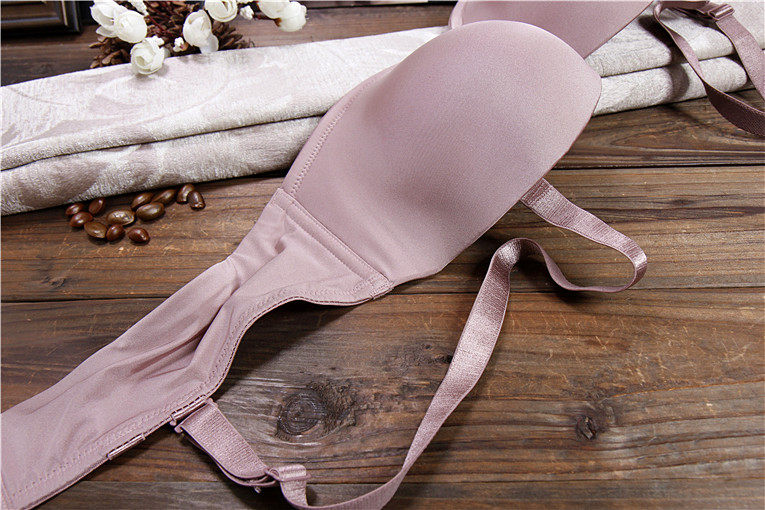 A16 dai*fen полудверный Чашка девушка бюстгальтер гладкий свадьба бюстгальтер сторона получать груди платья нижнее белье 70A75B75D75E 