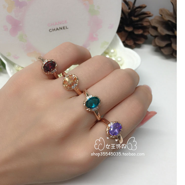 Bague Femme RIGANT en Zircone synthetique strass - Ref 3086893 Image 12