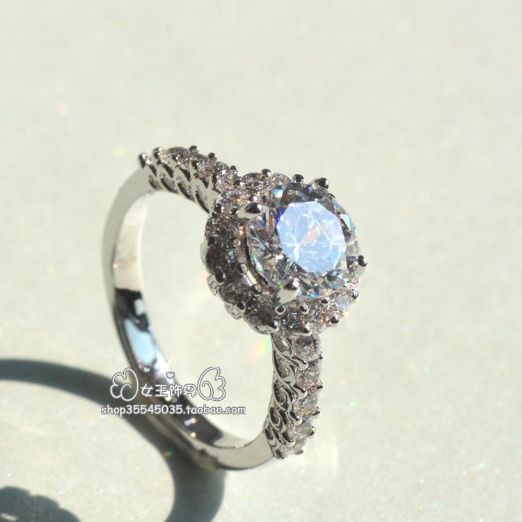 Bague Femme      en Alliage argent plaque plaque or - Ref 3087381 Image 7