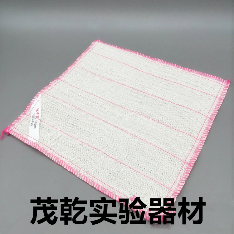 实验室擦拭布 加厚纱布吸水布 不粘毛 不掉毛 小方巾 抹布
