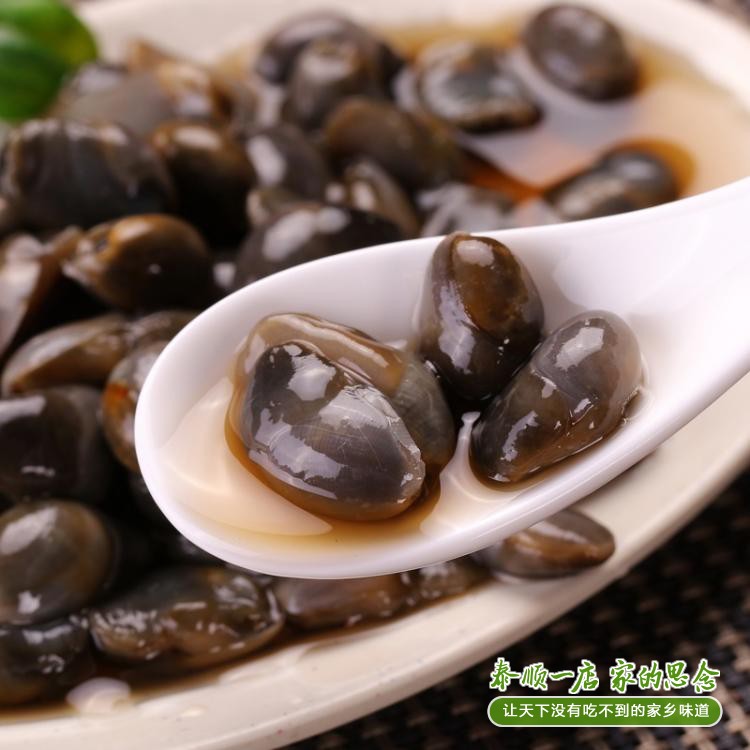Drunk mud snail Taishun a shop 6A yellow mud snail homemade sand-free large crisp fresh ready-to-eat no added Wenzhou specialty