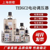 Langge electric voltage regulator contact TEDGC2-1KW AC 220V single phase 0-250V adjustable 1000W