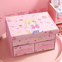 Рука -поддержанное сердце красивое ящик для хранения ящика для девушек