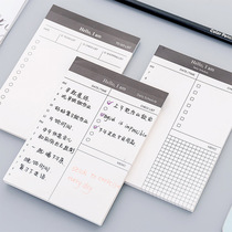 Simple Business Day plan book can be torn notepad office day book portable small memo stationery