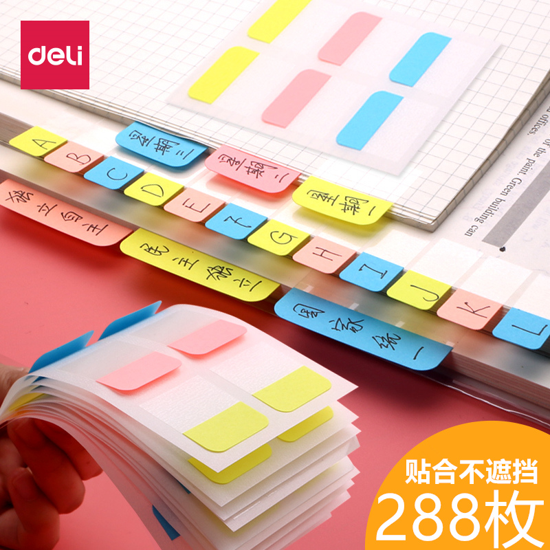 Able Convenience Stickup Label Index Stickup Cute Free Mail Small Freshener Notes A Creative Indication Fluorescent Mark Sticker Convenience Sticker
