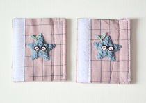 New fabric cabinet door gloves protect childrens collision and anti-collision drawer cabinet pull gloves cartoon customization