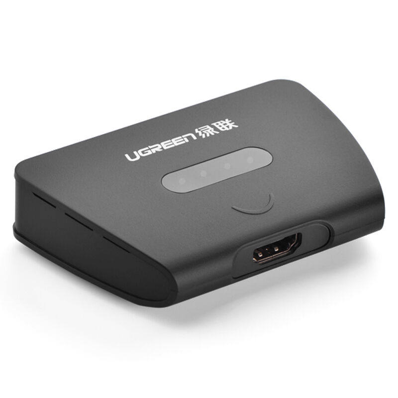 Green Union (UGREEN) 40207 HDMI dispenser 1 in 2 out of 2 out 1 minute 2 4K digital high-Taobao
