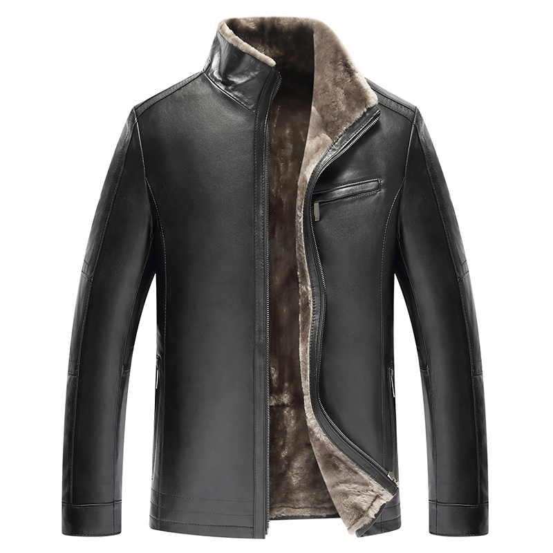 Купить Зимнее Кожаное Пальто Мужское