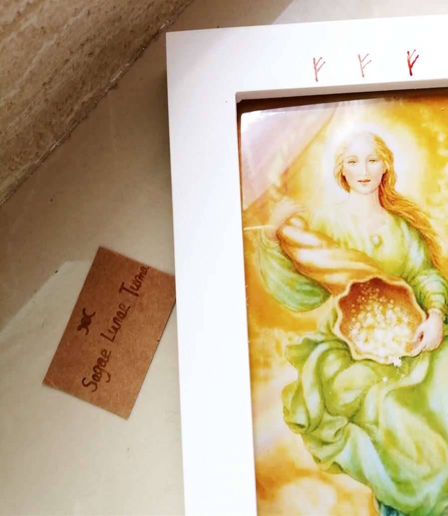 (Customised) Grand Angel Ariel Ariel Wealth Angel Courage Angel Photo Frame Swing Piece Home Hanging Accessories