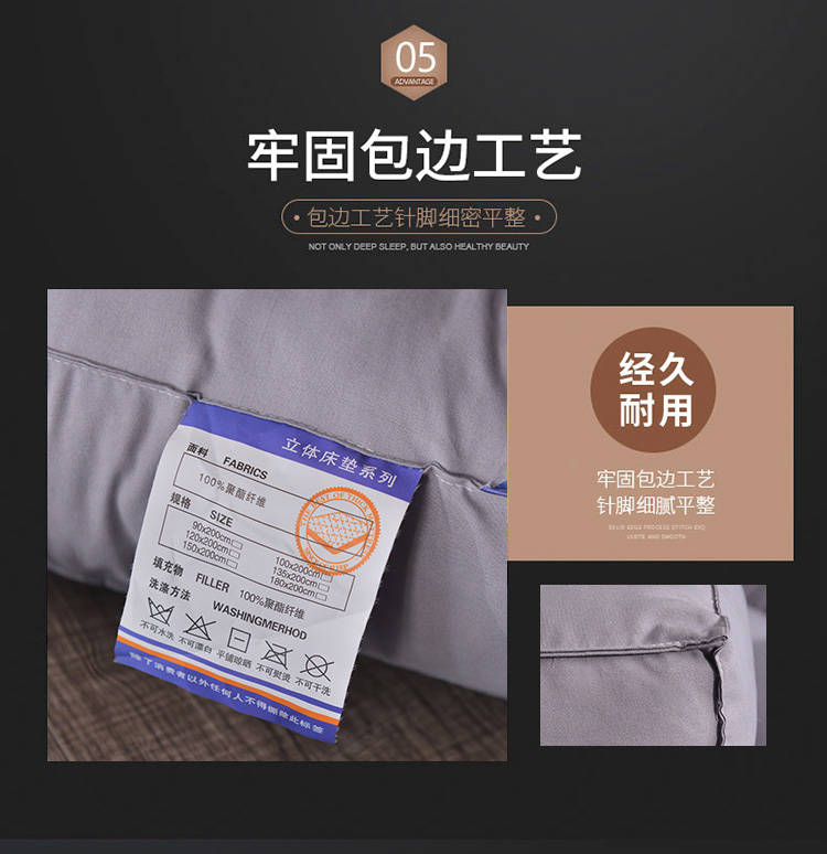 Nệm Tatami dày 10cm có thể gập đôi đơn 1.5 1.8m giường bọ cạp sinh viên ký túc xá chăn mền đệm foam