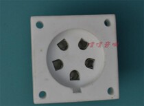 Ceramic 5 foot electronic tube holder TUS-P5-G square plate holder silver plated gold plated applicable AaBaCd Da hitch