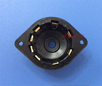 Glued wood eight-foot electronic tube holder TUS-AU8 tinned phosphorus gold plated AZ1 AZ1 AZ11 AZ12 EZ series of tubes