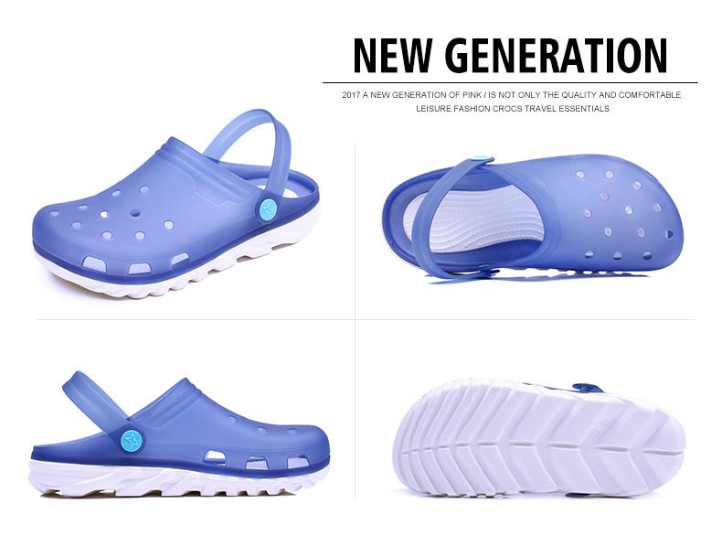 Merampus mùa hè mới cho nam giày chống trượt tốc độ Dit lỗ giày nam dép đi biển giày puma nam